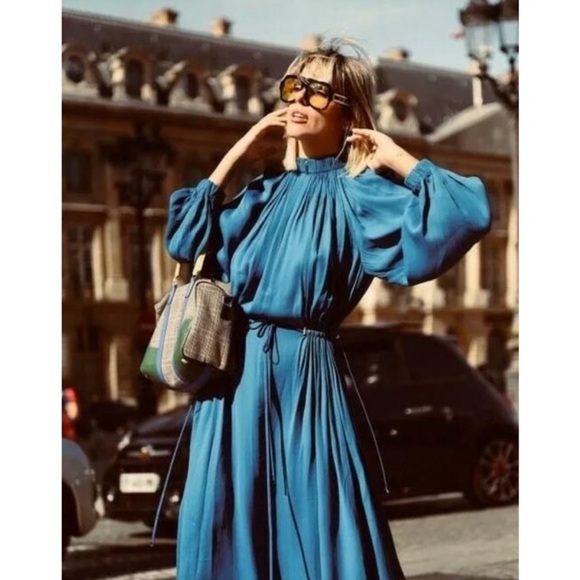 Tibi Georgette’s runway drawstring dress - Picture 1 of 13